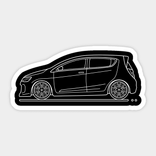 sonic car w Sticker